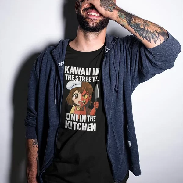 Kawaii in the Streets. Oni in the Kitchen.