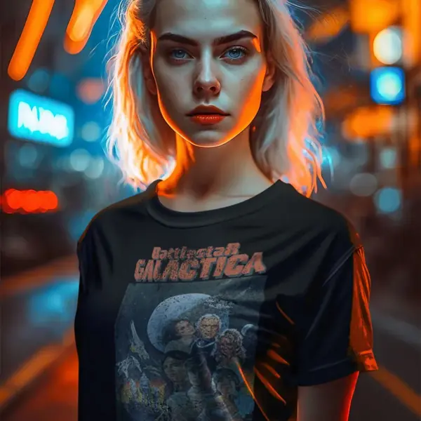 Battlestar Galactica - Retro Cover