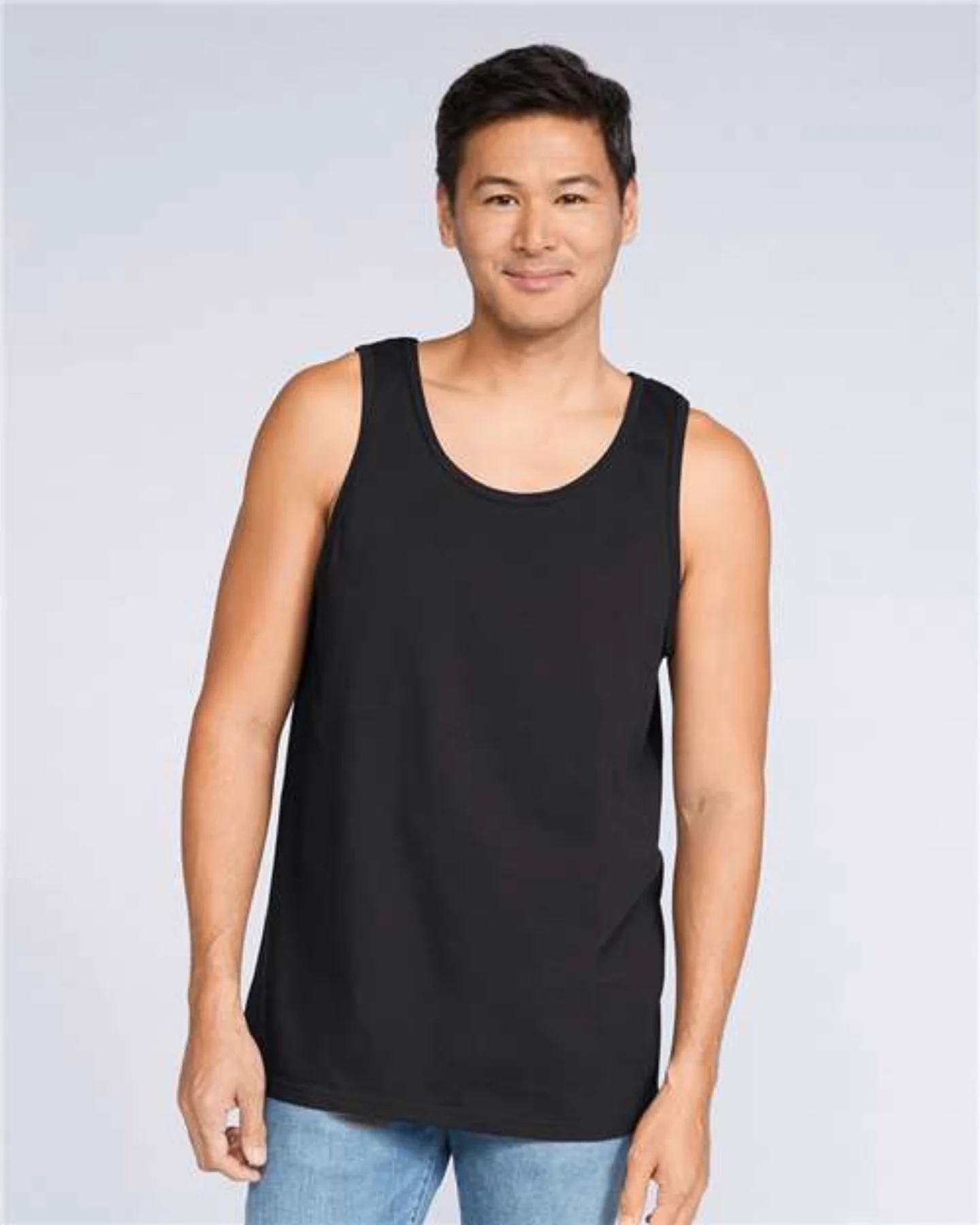 Men's Tank Top — Black